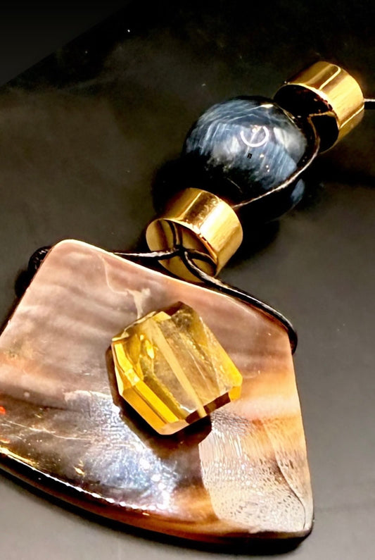 Black Sea Cord Necklace