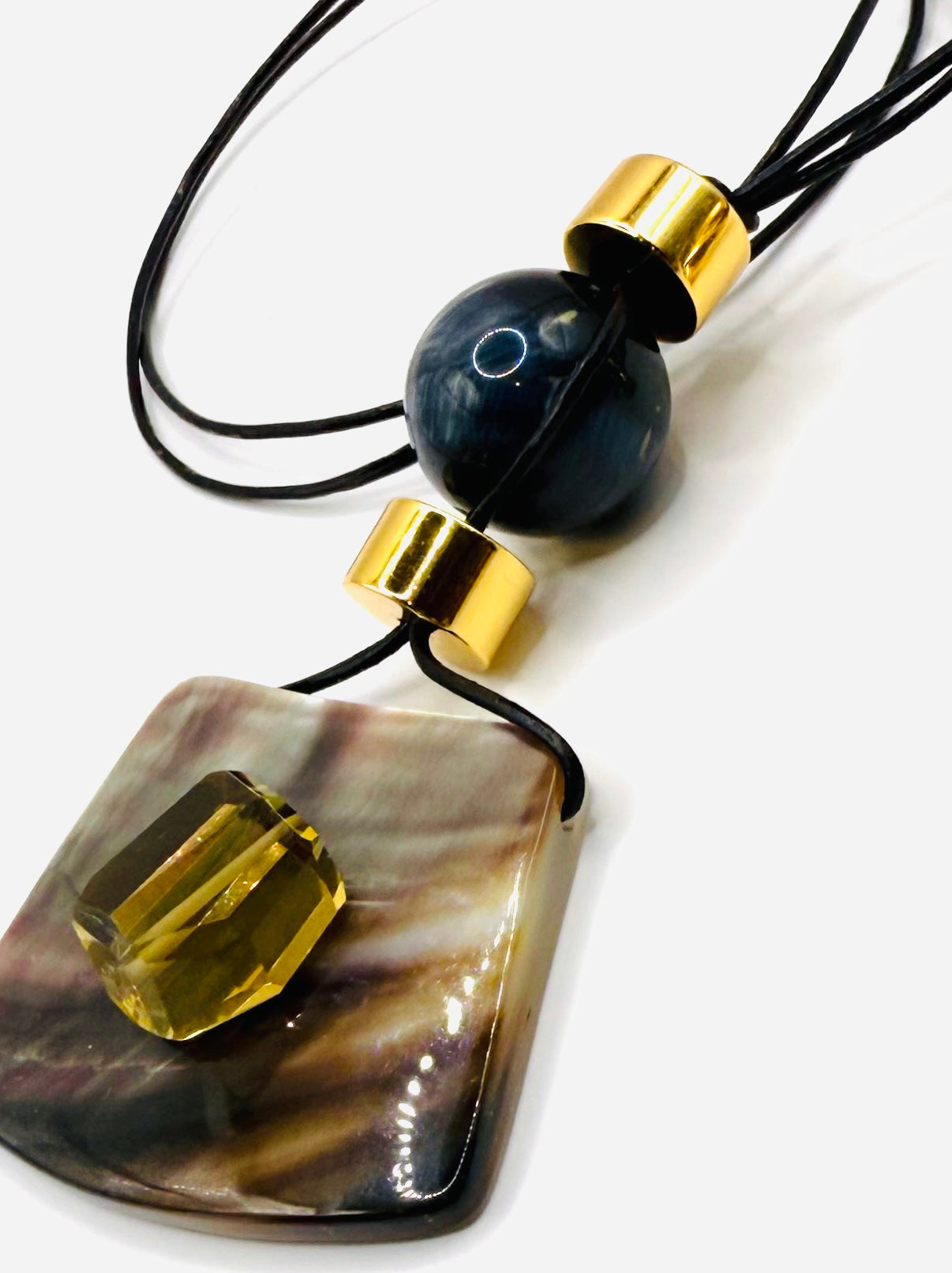 Black Sea Cord Necklace