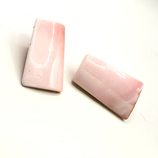 Pink Sands Clip on Earrings