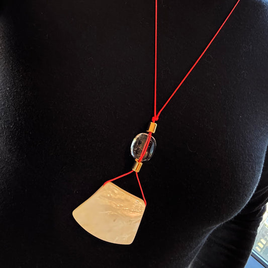 Red Hot Cord Necklace