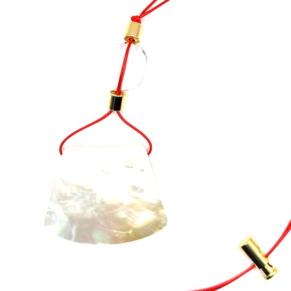 Red Hot Cord Necklace