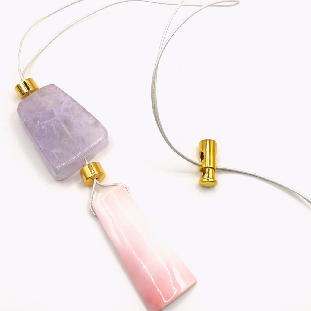 Pinks Sands Cord Necklace