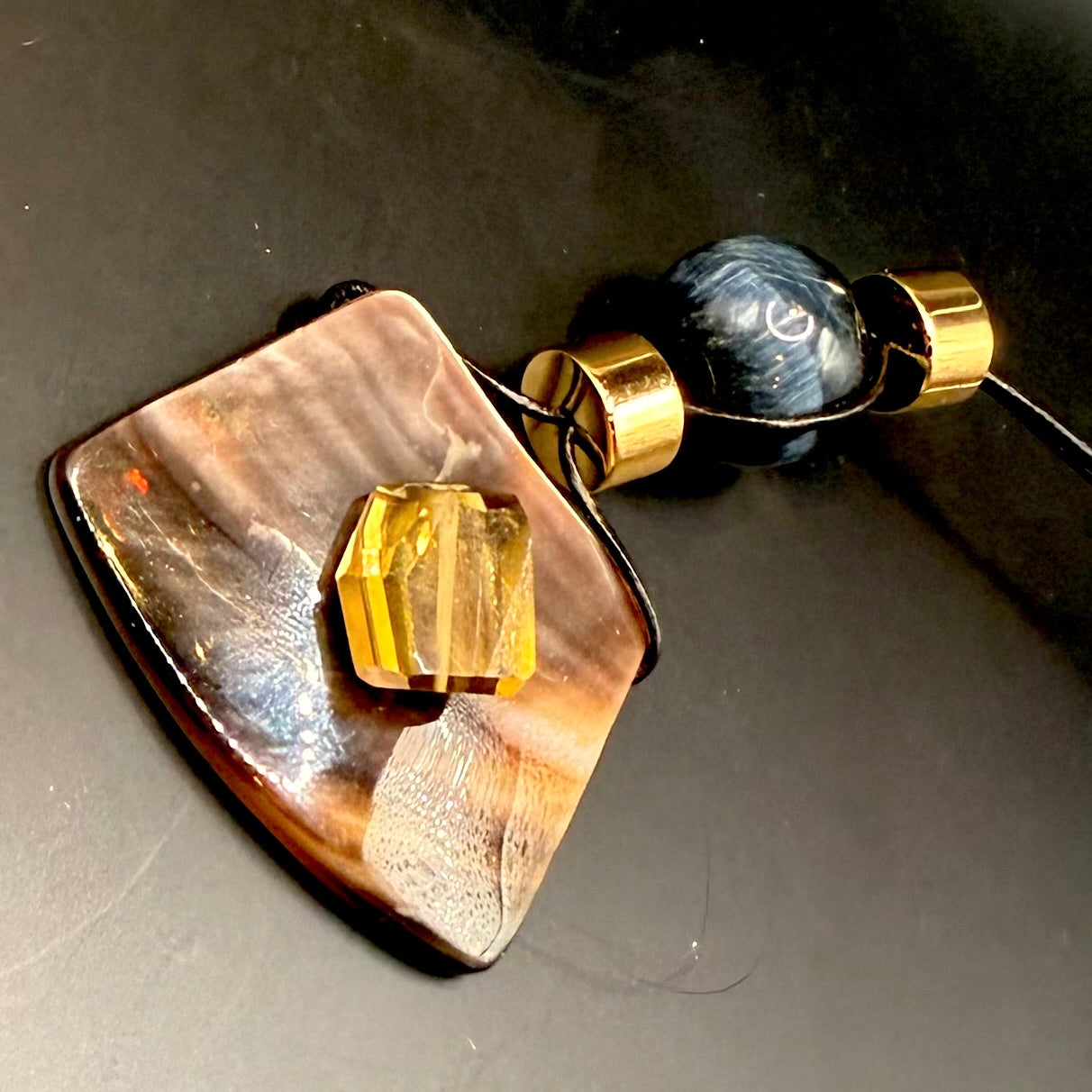 Black Sea Cord Necklace