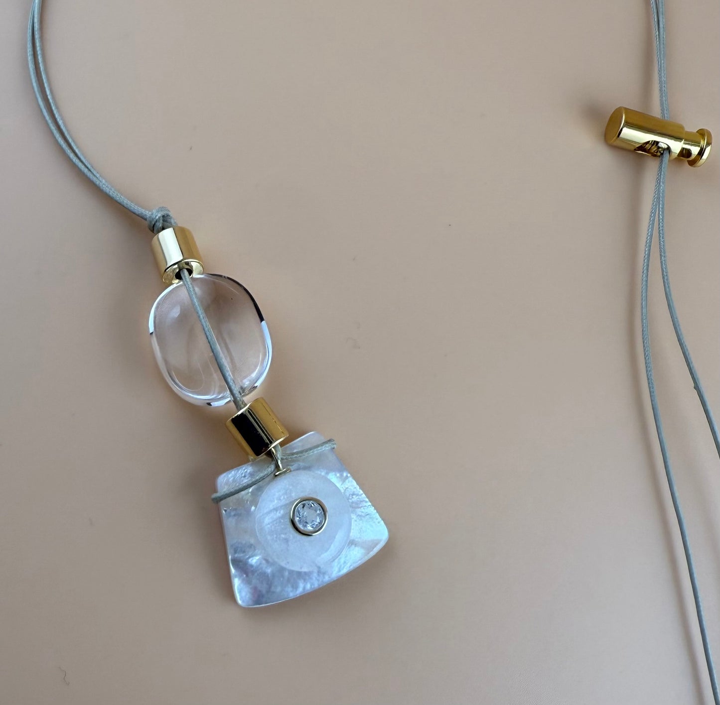 Oyster Cord Necklace
